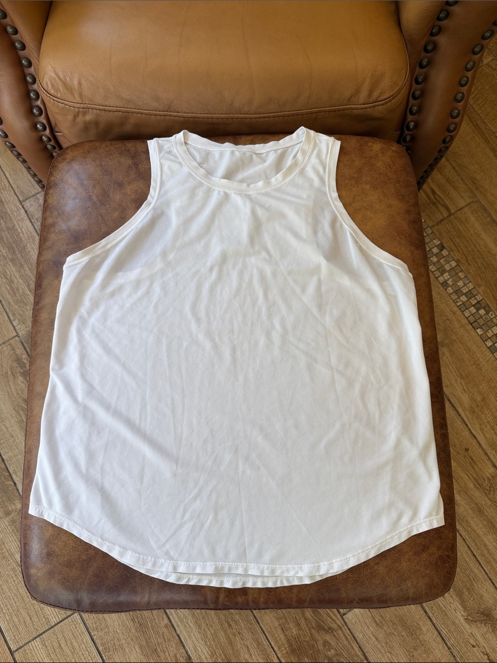 Classic White Sleeveless Tank Top - Women